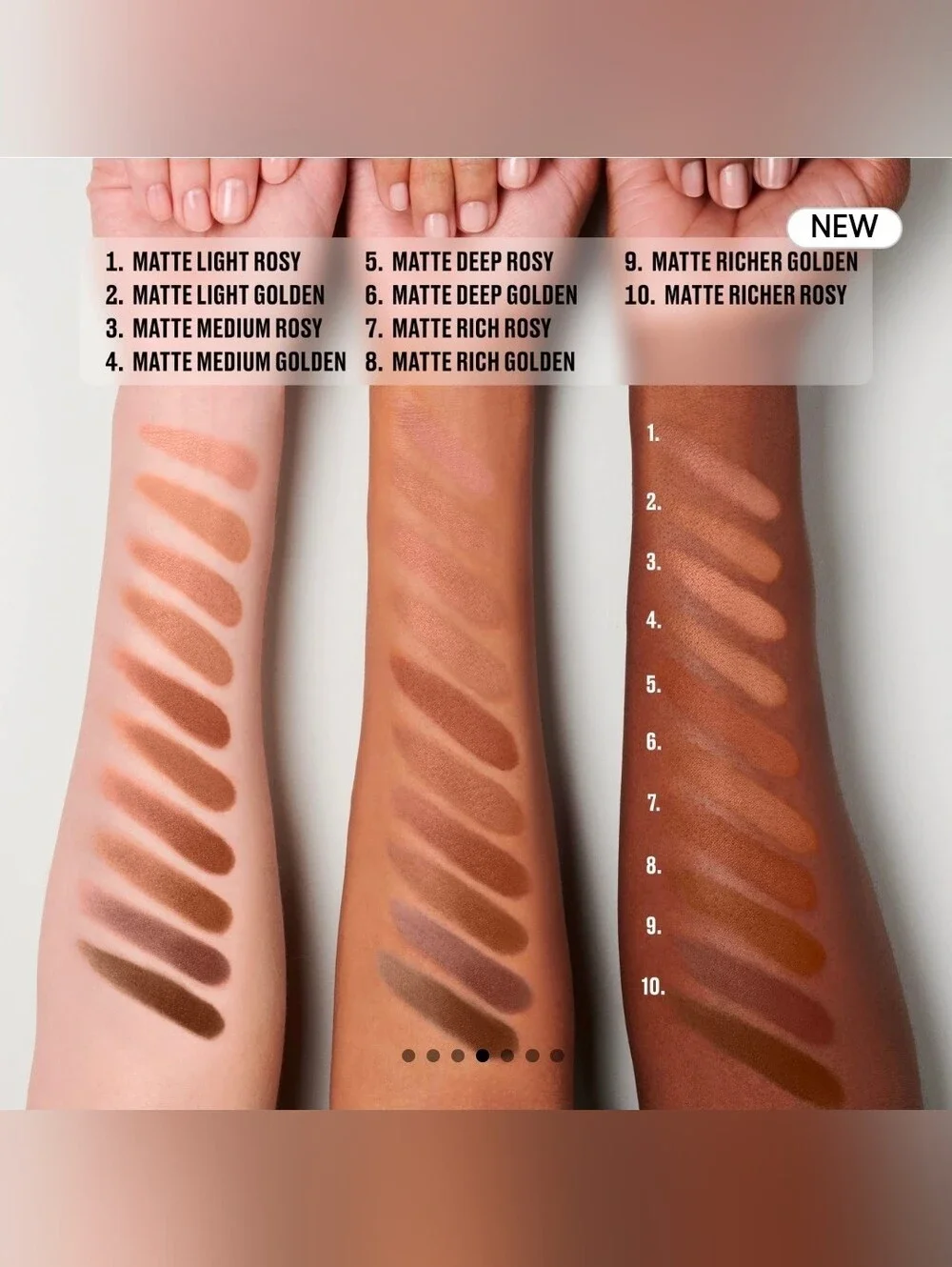 MAC, Bronzer, Matte Light Golden Skinfinish